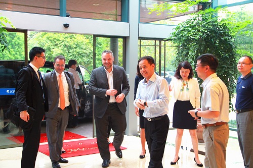 加拿大駐上海總領事一行來天堂硅谷參觀訪問 加拿大駐上海總領事一行來天堂硅谷參觀訪問